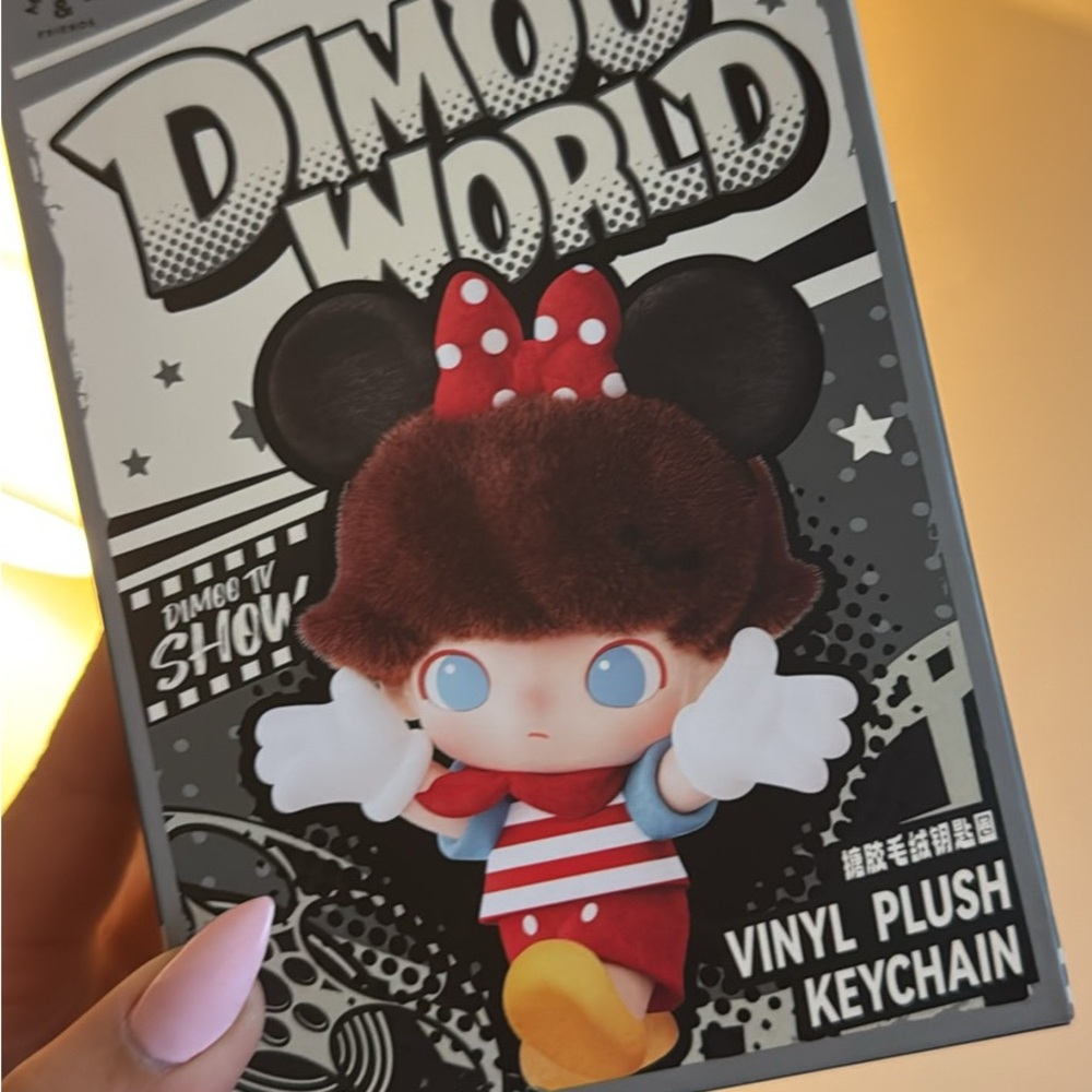 Dimoo World x Disney Vinyl Plush Keychain - Pluto’s House
